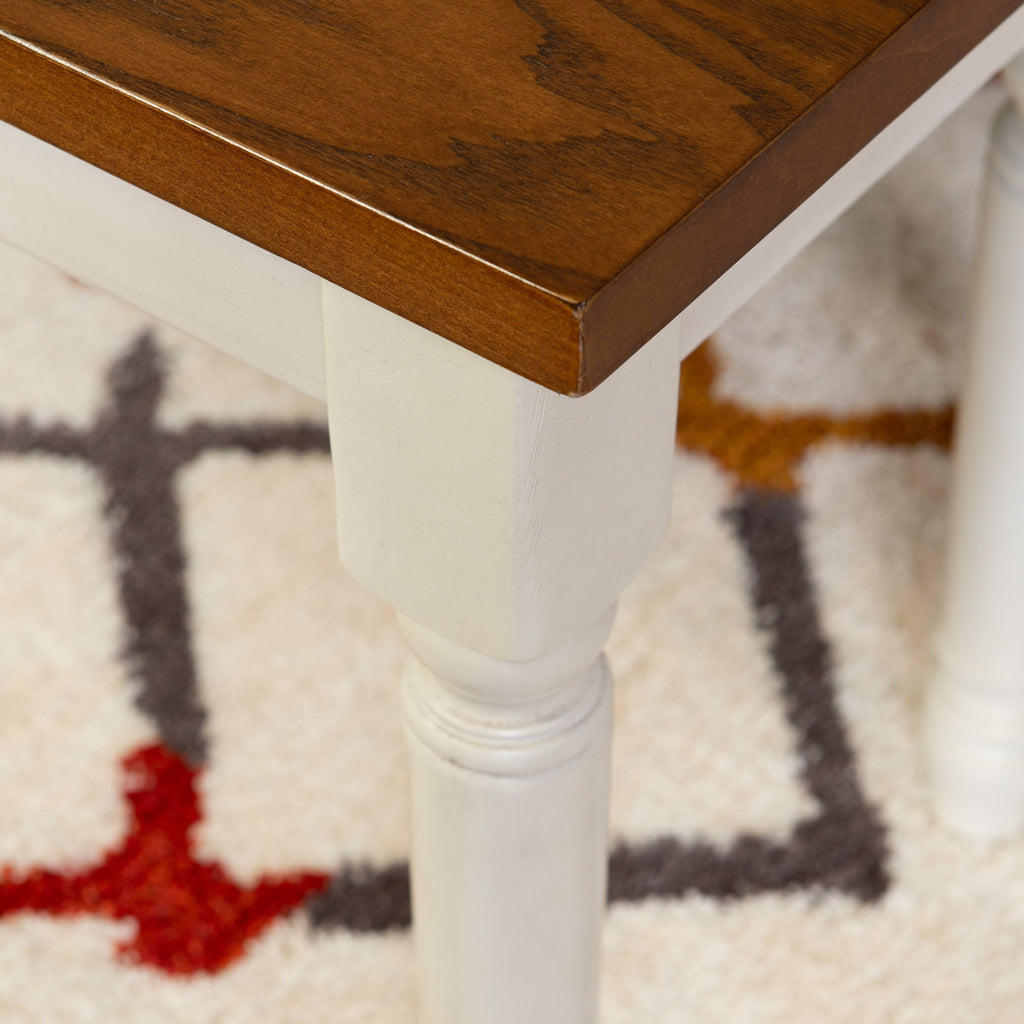 Brown Wood Bench G51353