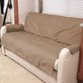 Taupe Sofa Cover D12408