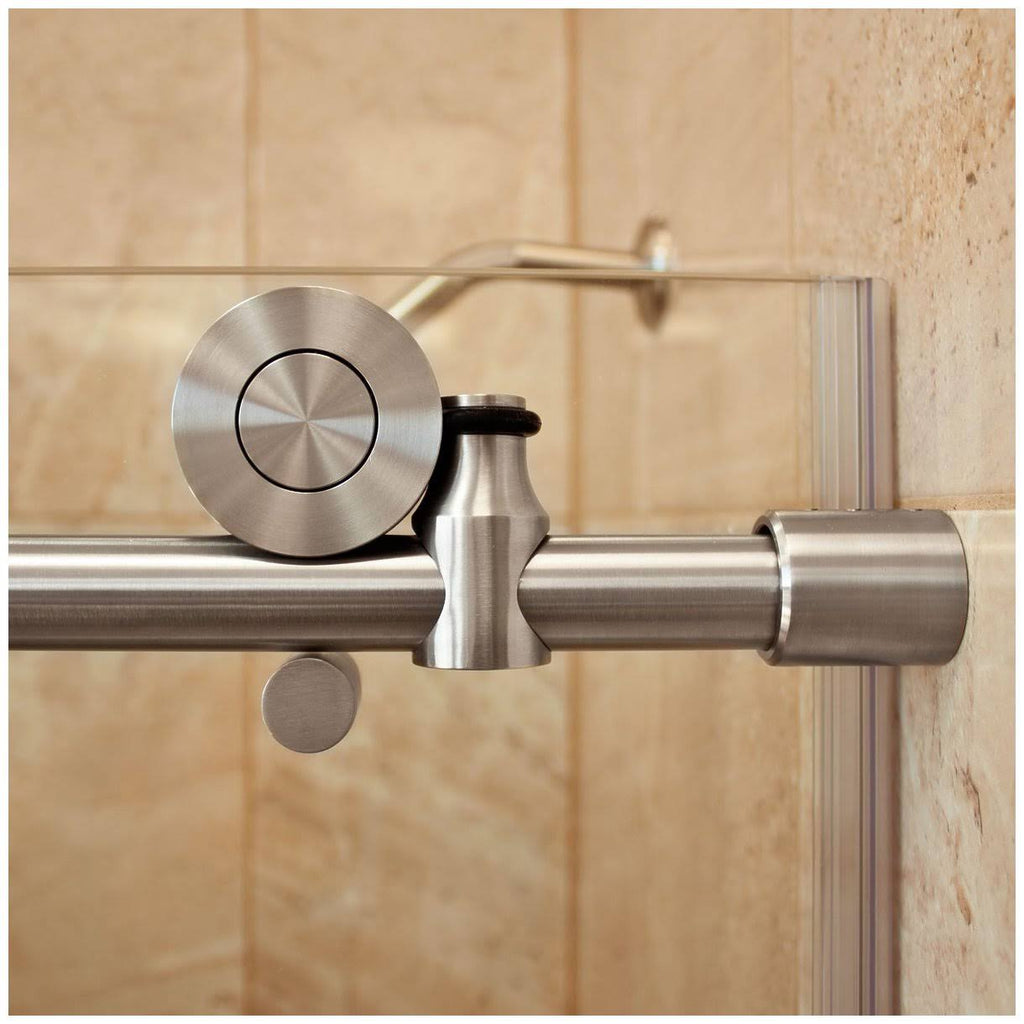Frameless Sliding Shower Door Chrome S78361