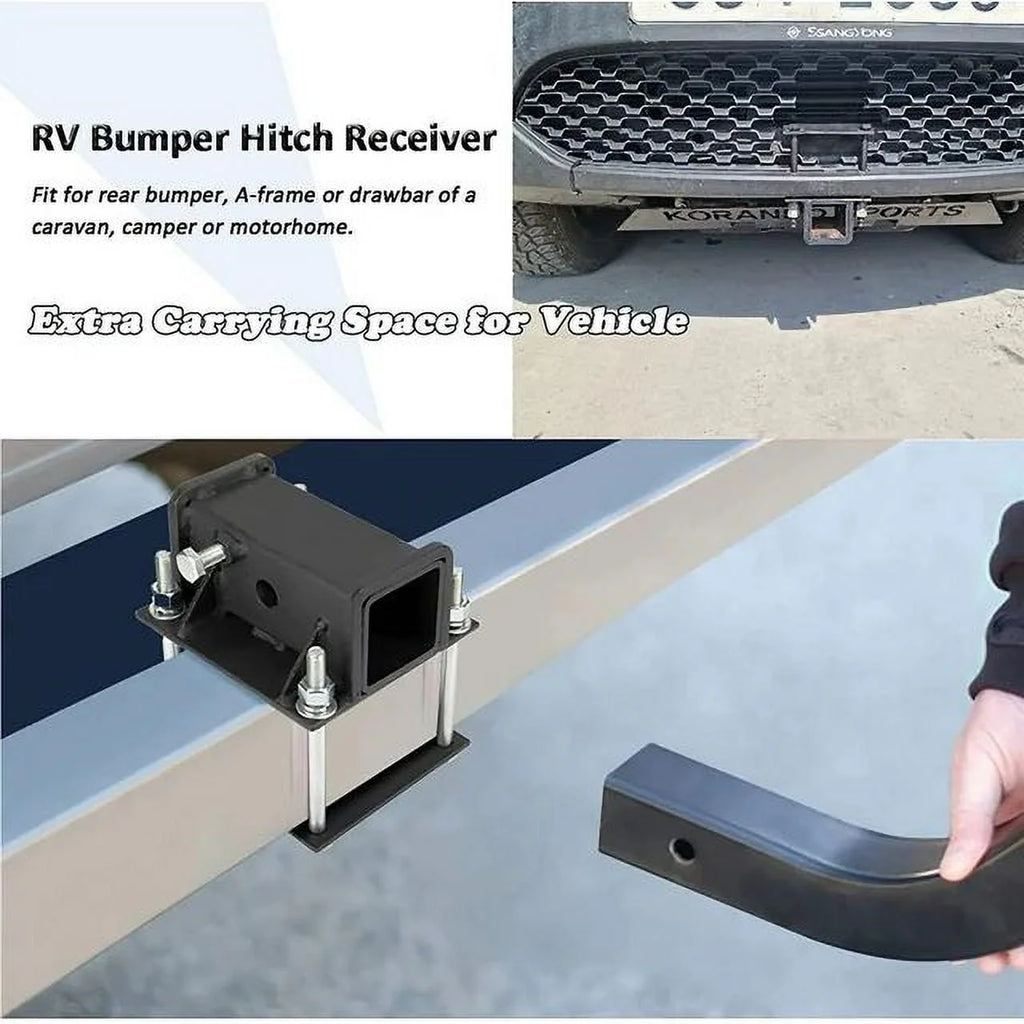 2 Receiver Trailer Bumper Hitch Adapter M579