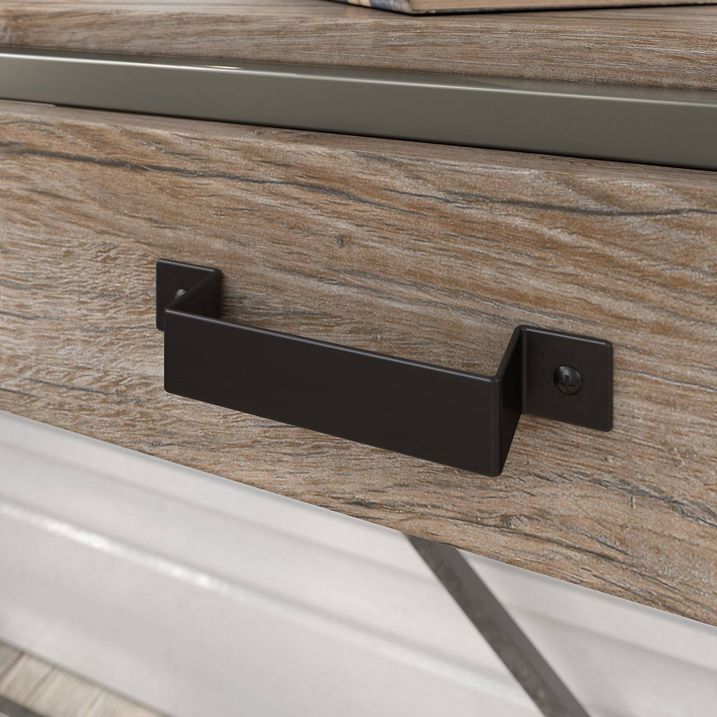 Grey Console Table with Drawers S845681