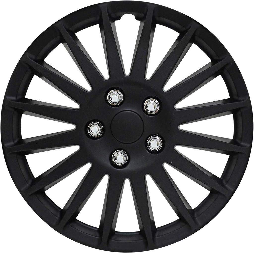 All Black Indy Wheel Cover Set of 4 I21003