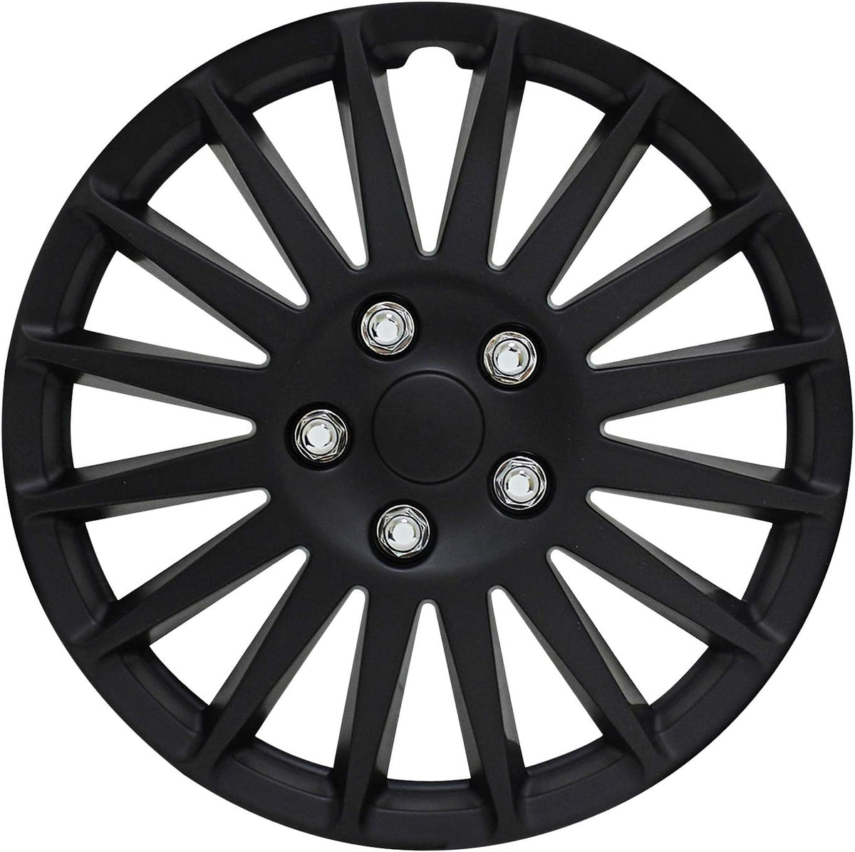All Black Indy Wheel Cover Set of 4 I21003
