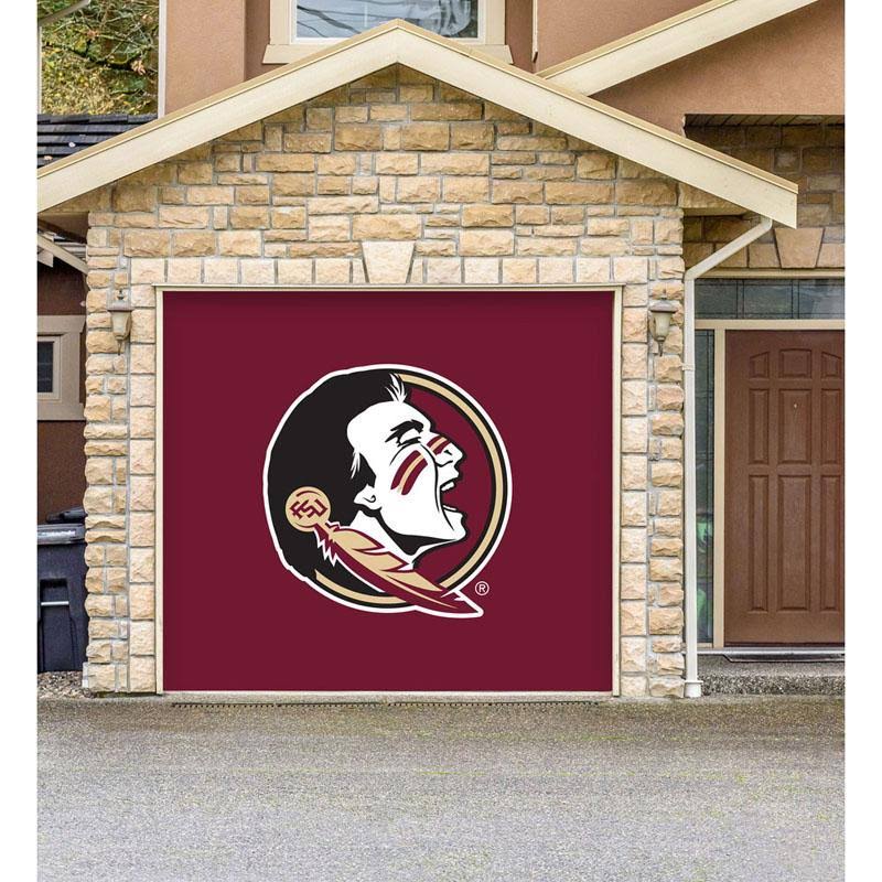 NCAA Single Garage Door Decor W9256