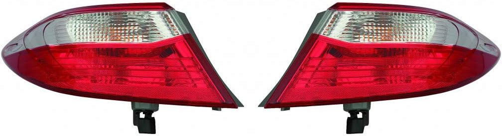 Tail Light Assembly for Toyota Camry 2015 2016 2017 Pair Outer S693609