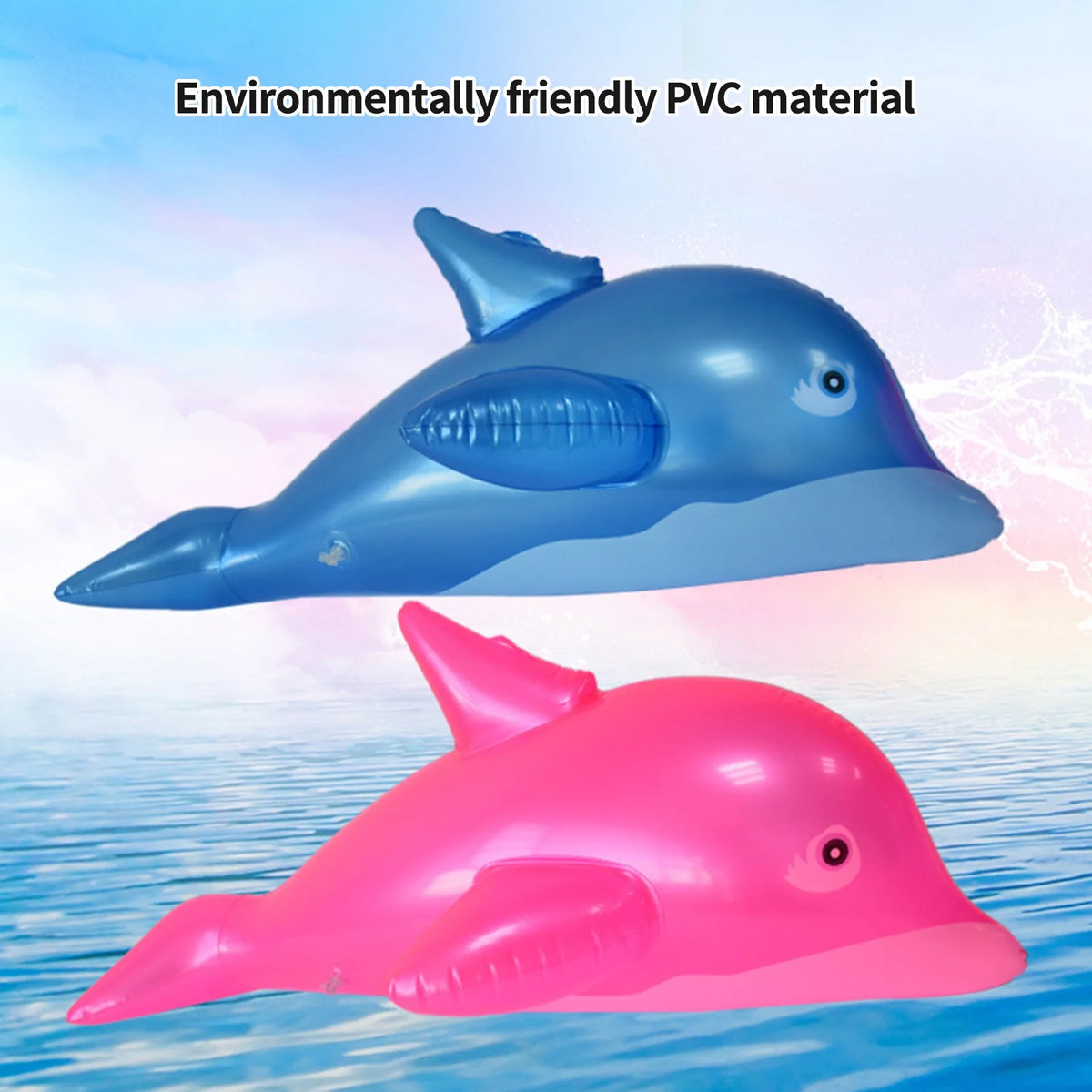 Inflatable Dolphin Fish Children Toy for Swimming Pool W435
