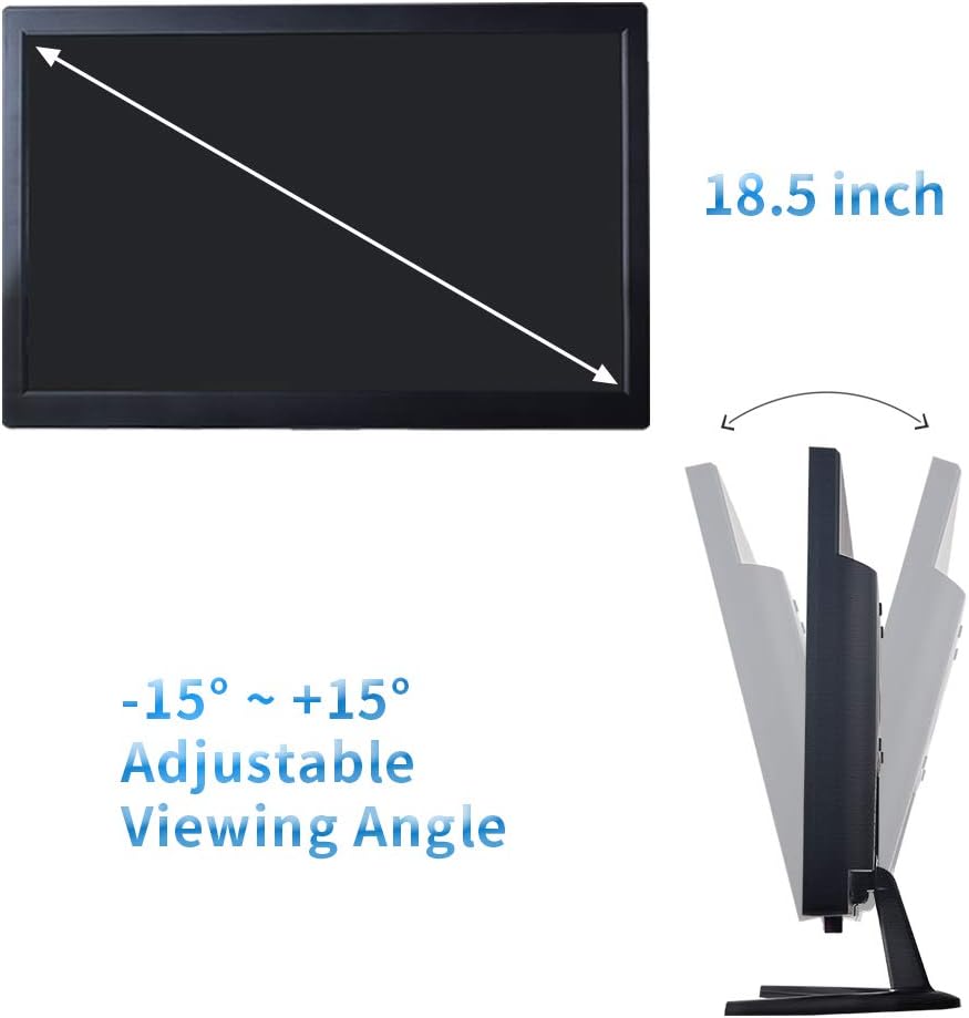 18.5 CCTV Monitor TFT LCD Display 1336x768 C9459