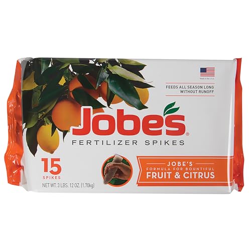 15 Count Slow Release Fertilizer Spikes for Fruit and Citrus Plants P37834