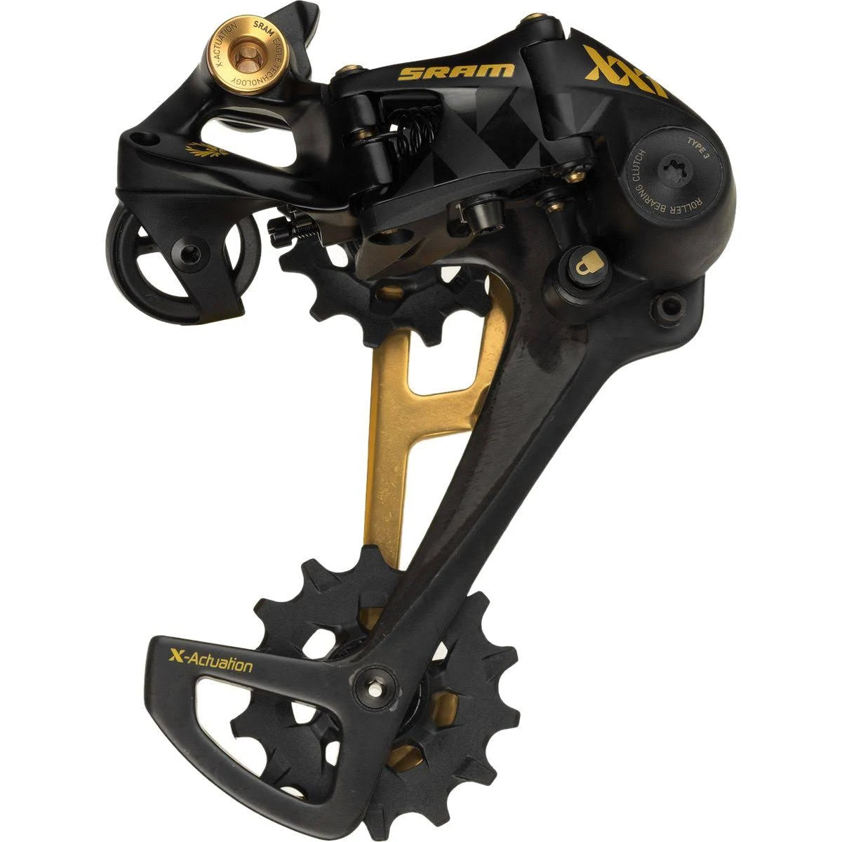 Gold 12-Speed Rear Derailleur J998
