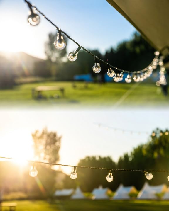 Purple Solar String Lights with 8 Modes C813