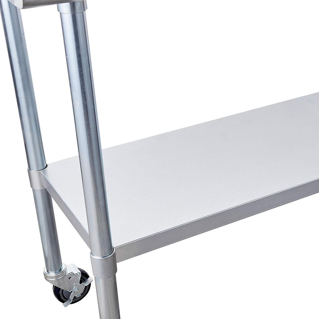 Stainless Steel Table with Caster Wheels T250