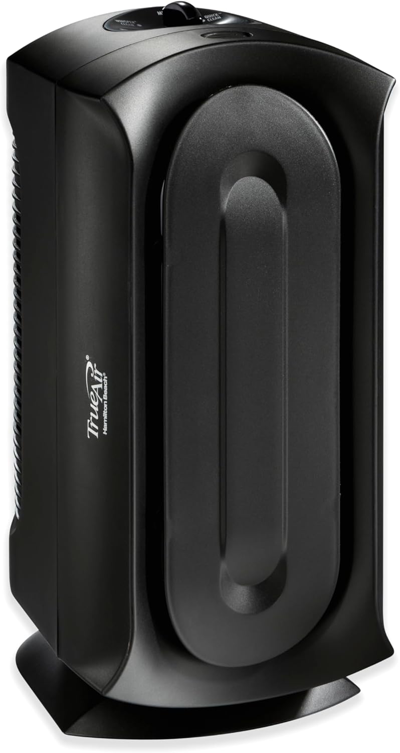Black HEPA Grade Air Purifier N2503