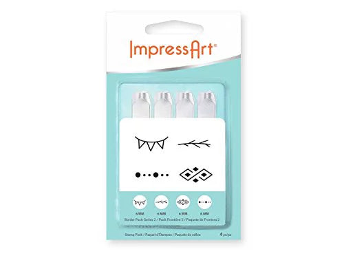 Metal Jewelry Stamp Border Designs Pack P18012