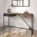 Grey Console Table with Drawers S845681