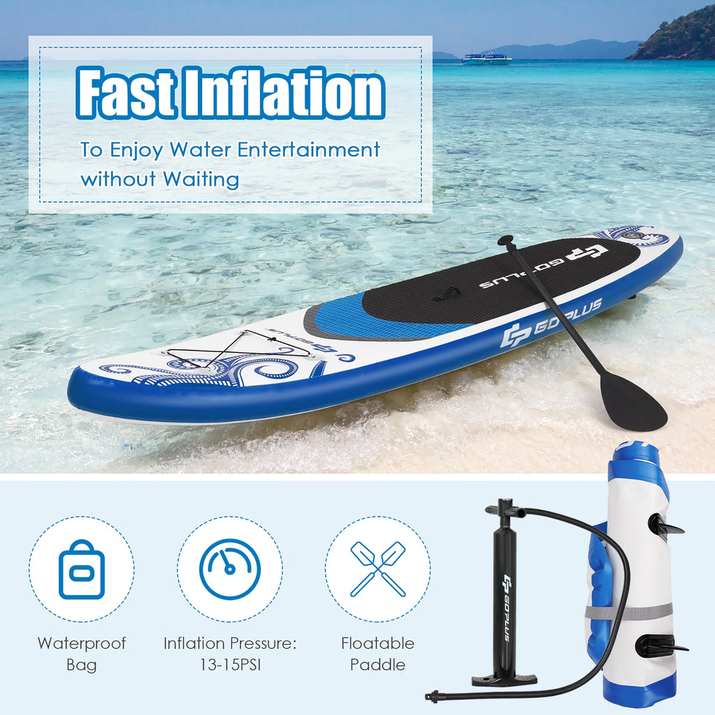 10.5' Inflatable Stand Up Paddle Board J117800