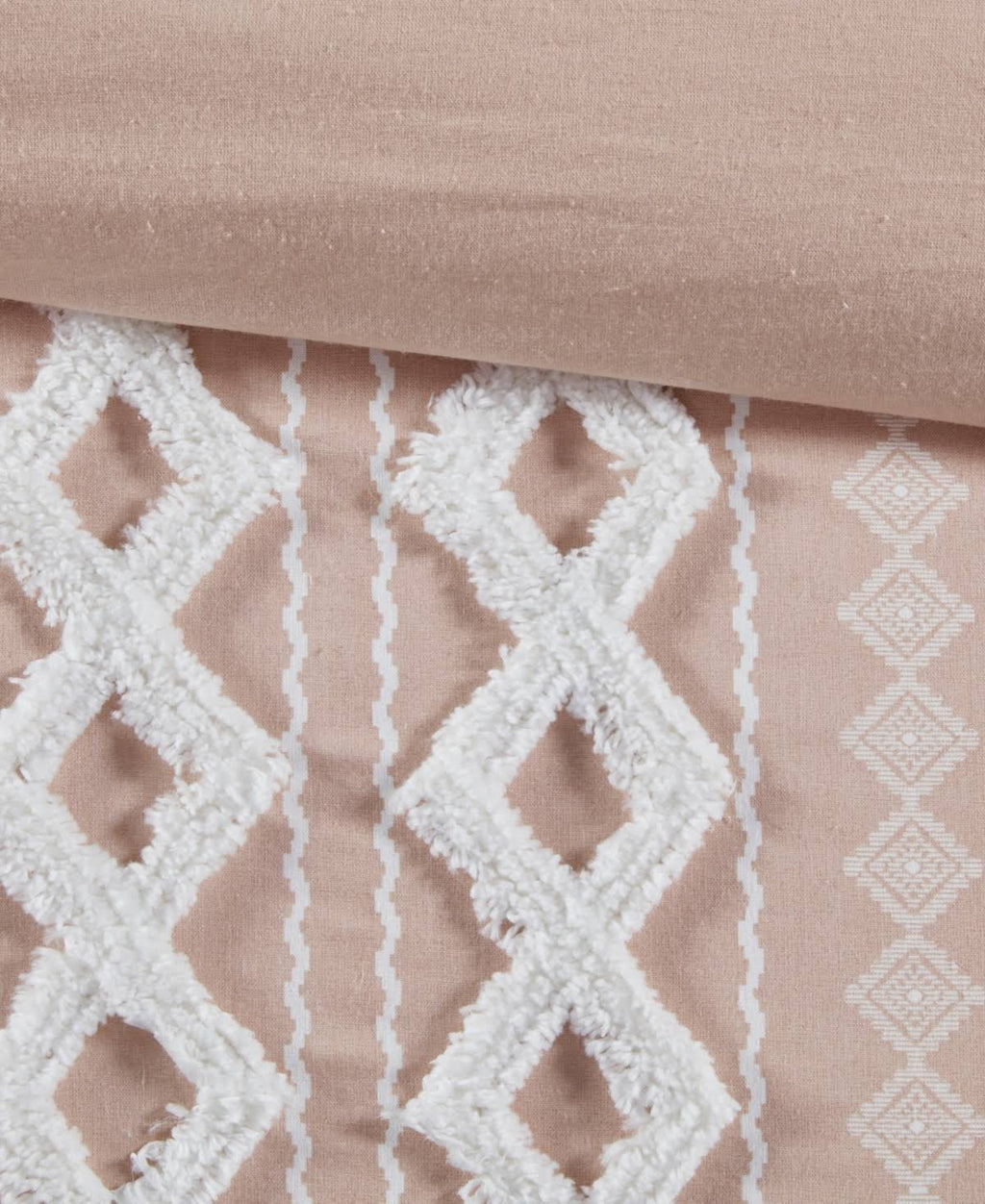 Blush King Cotton Duvet Cover Set Q27620