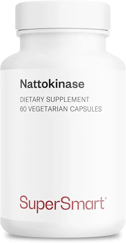 Nattokinase 2600FU Japanese Natto Extract Vitamin E 60 Softgels K292854