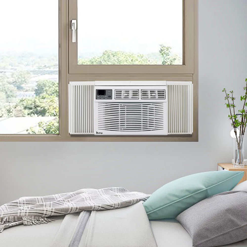 10000BTU Window Air Conditioner with WiFi and Eco Mode, White N1827