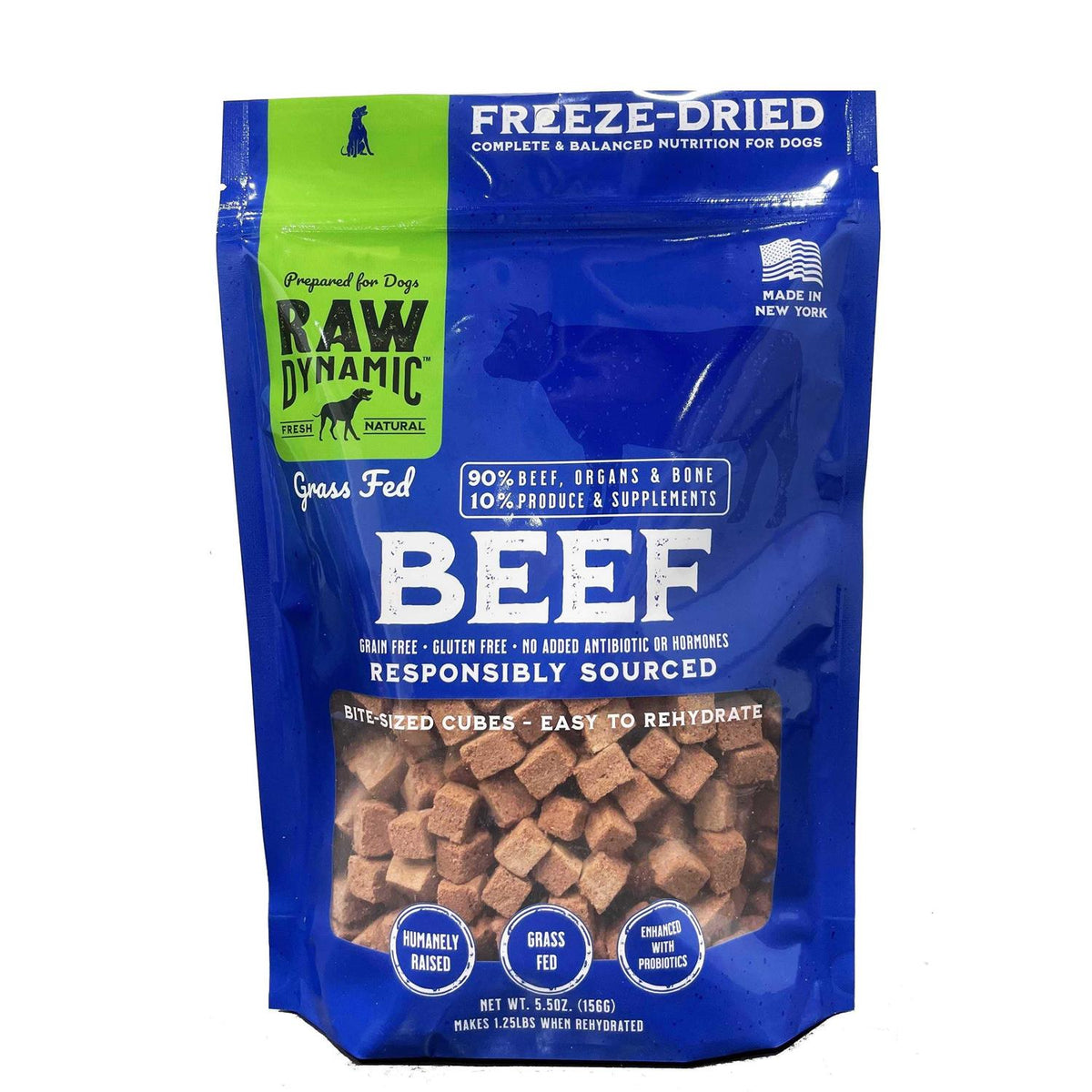 Freeze-Dried Grass-Fed Beef Dog Food W9960