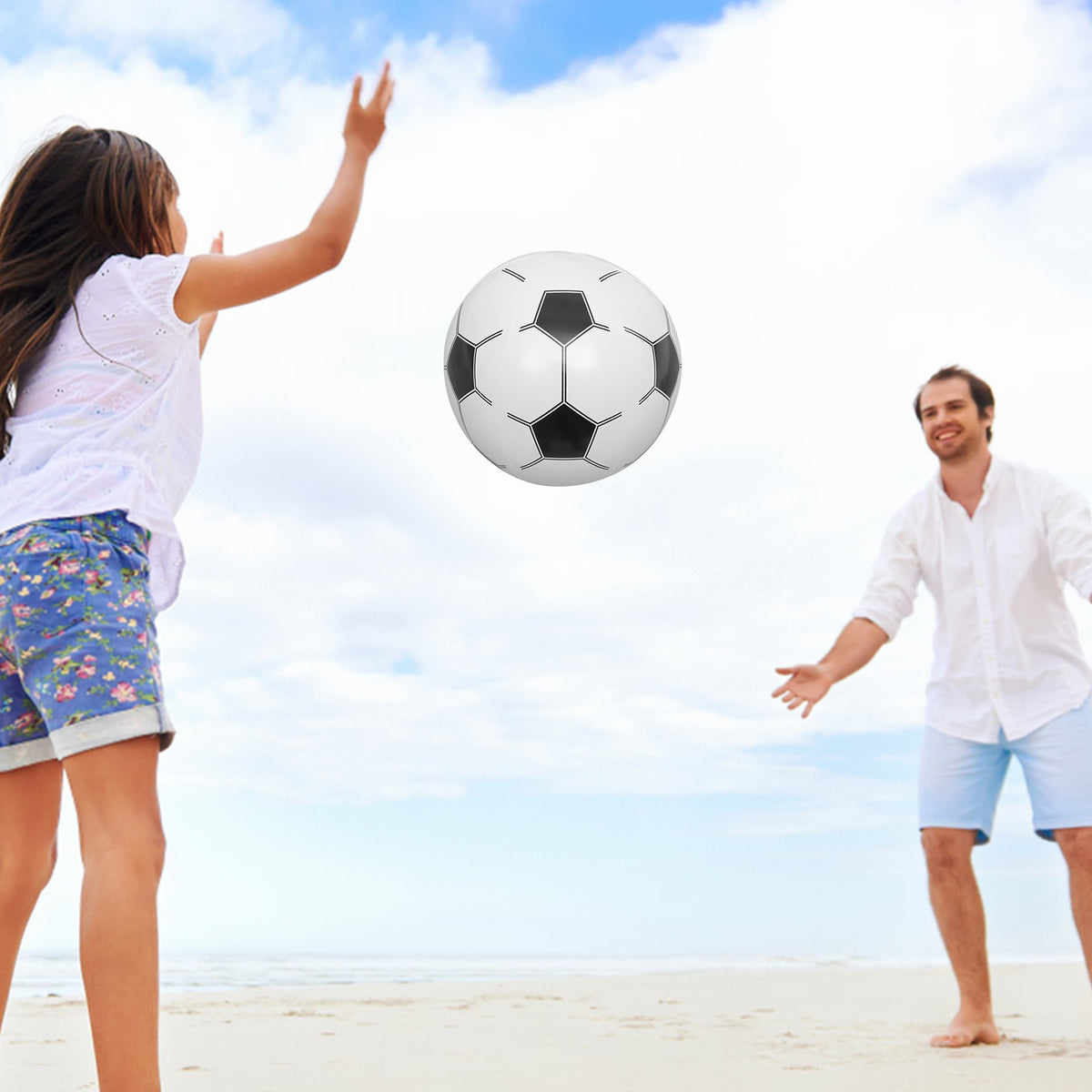 4 Pcs Inflatable Beach Ball Toys E394