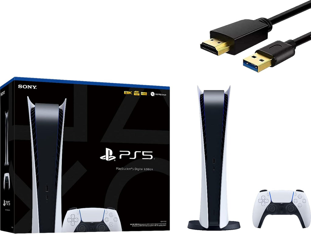 PlayStation 5 Digital Edition 825GB Gaming Console with Wireless Controller N416