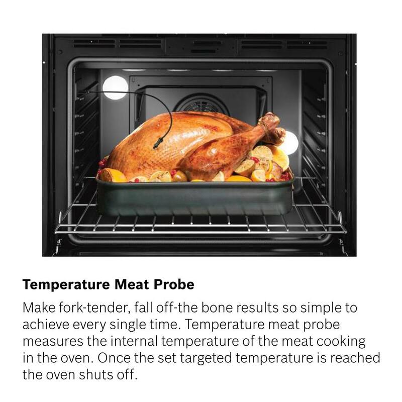 30 in Built-In Electric Convection Wall Oven and Microwave in Stainless Steel J52891