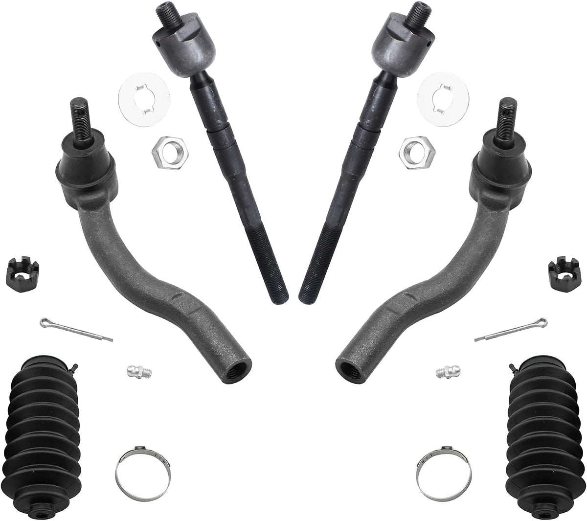 Front Lower Control Arms Ball Joints Sway Bars Tie Rods for 2007-2011 Toyota Camry Q740972