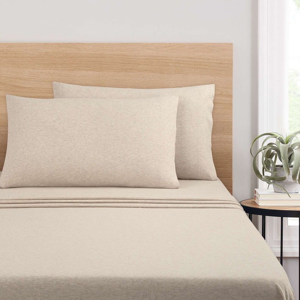 Queen 3 Pieces Cotton Poly Sheet Set E96551