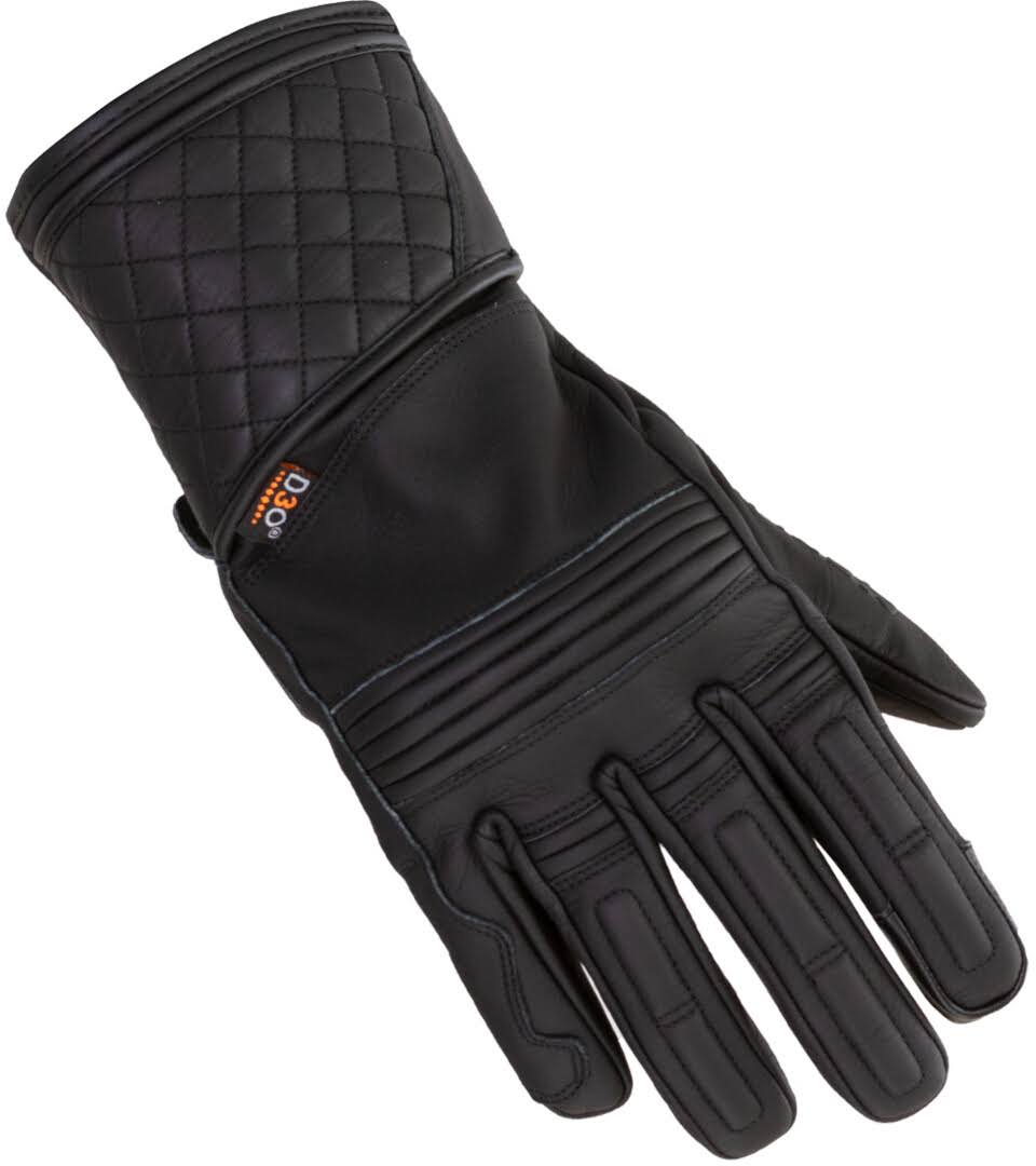 Black Motorcycle Gloves Size XL J477349