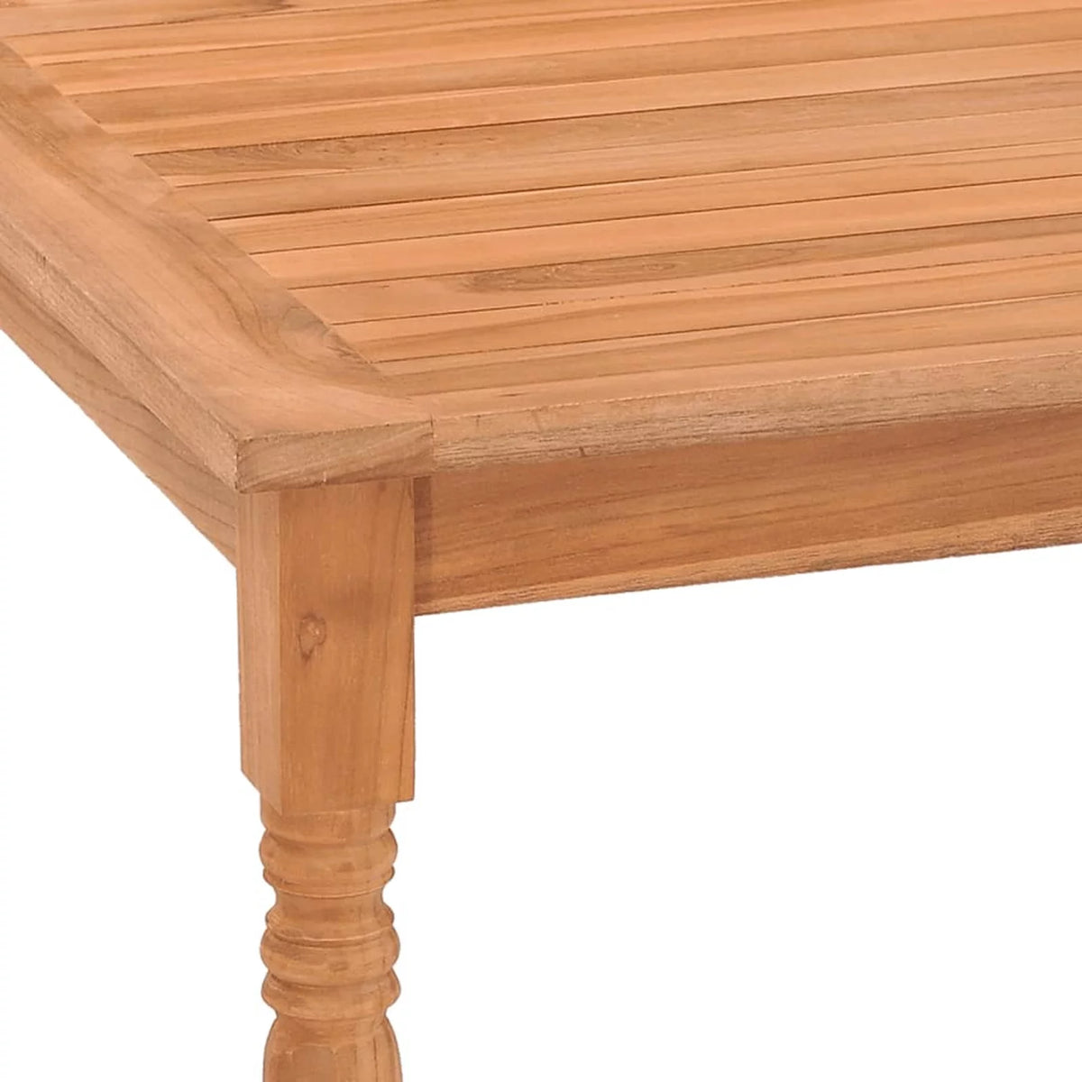 Solid Teak Wood Sofa and Couch End Side Table R475307