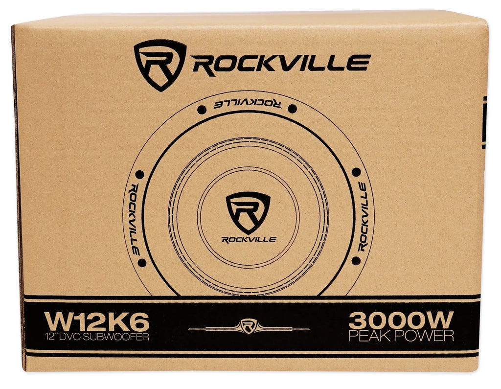 12" 4800w Car Audio Subwoofers with Sealed Sub Box Enclosure V770181