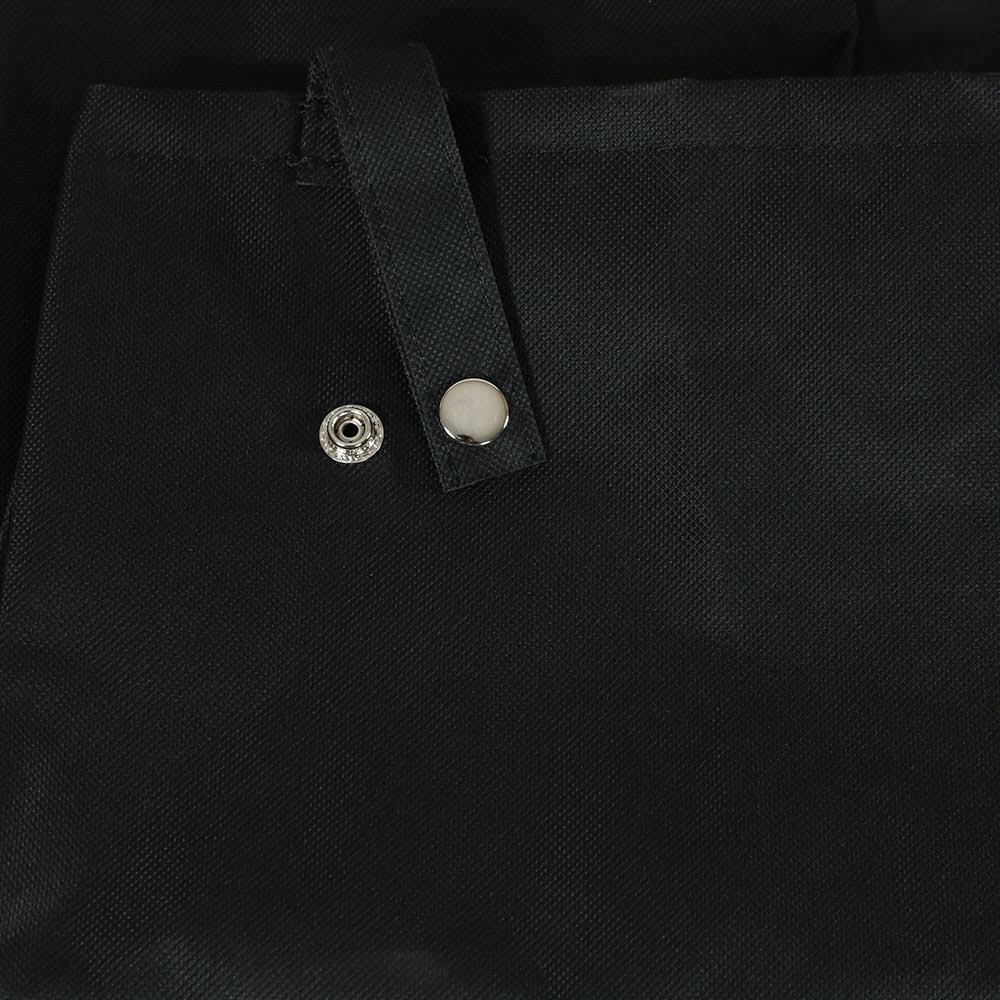 Black Utility Cart with Folding Sides and Liner Y8639