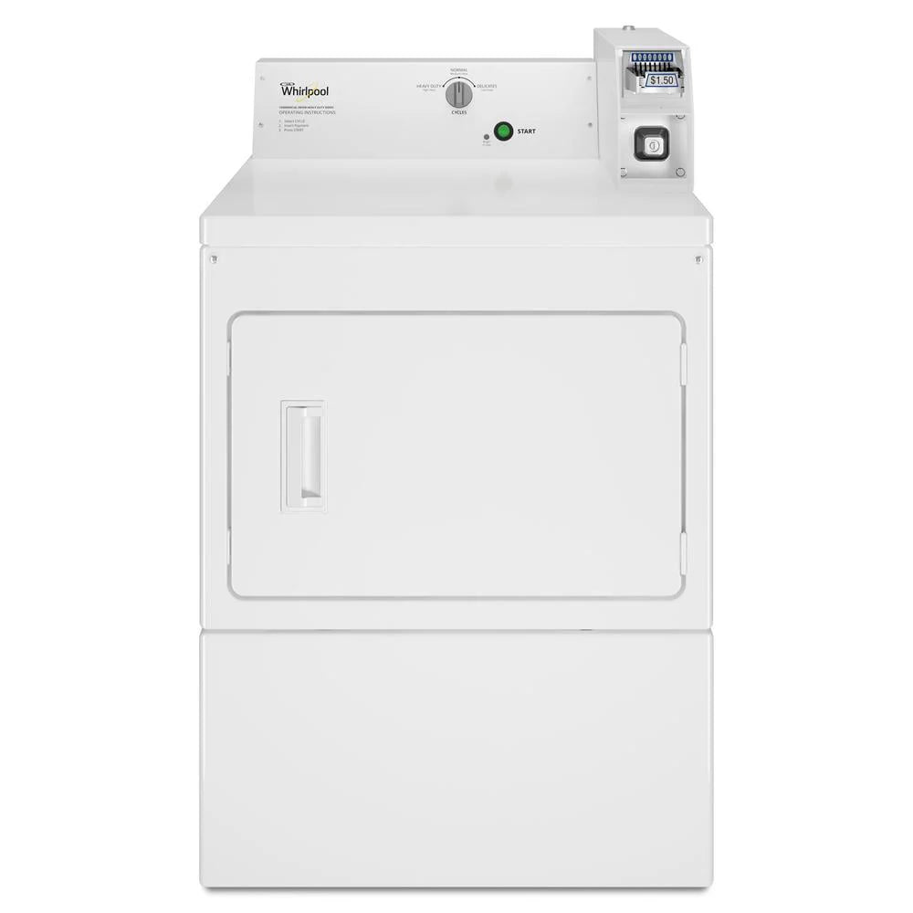 White 7.4 Cu. Ft. Commercial Electric Dryer N76873