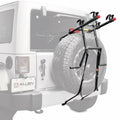 2-Bicycle Spare Tire Mounted Bike Rack Carrier S863552
