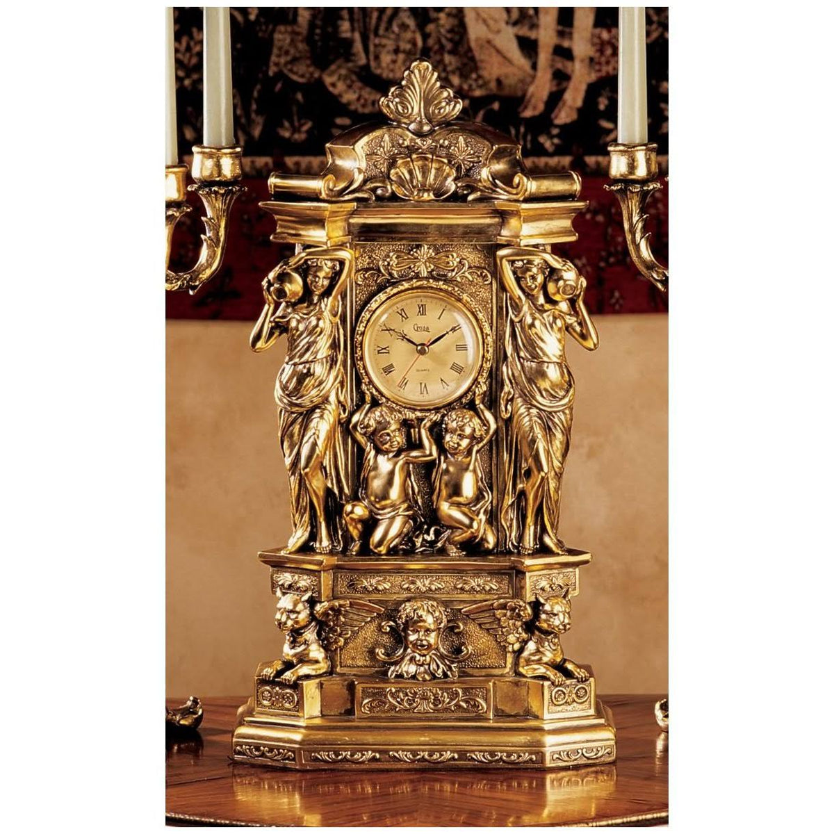 Chateau Chambord Clock G38775