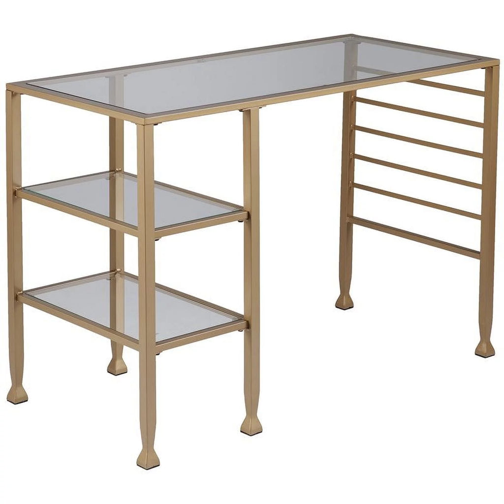 Glass Top Writing Desk S8648