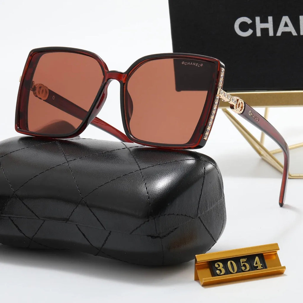 Rhinestone Polarized Sunglasses K388