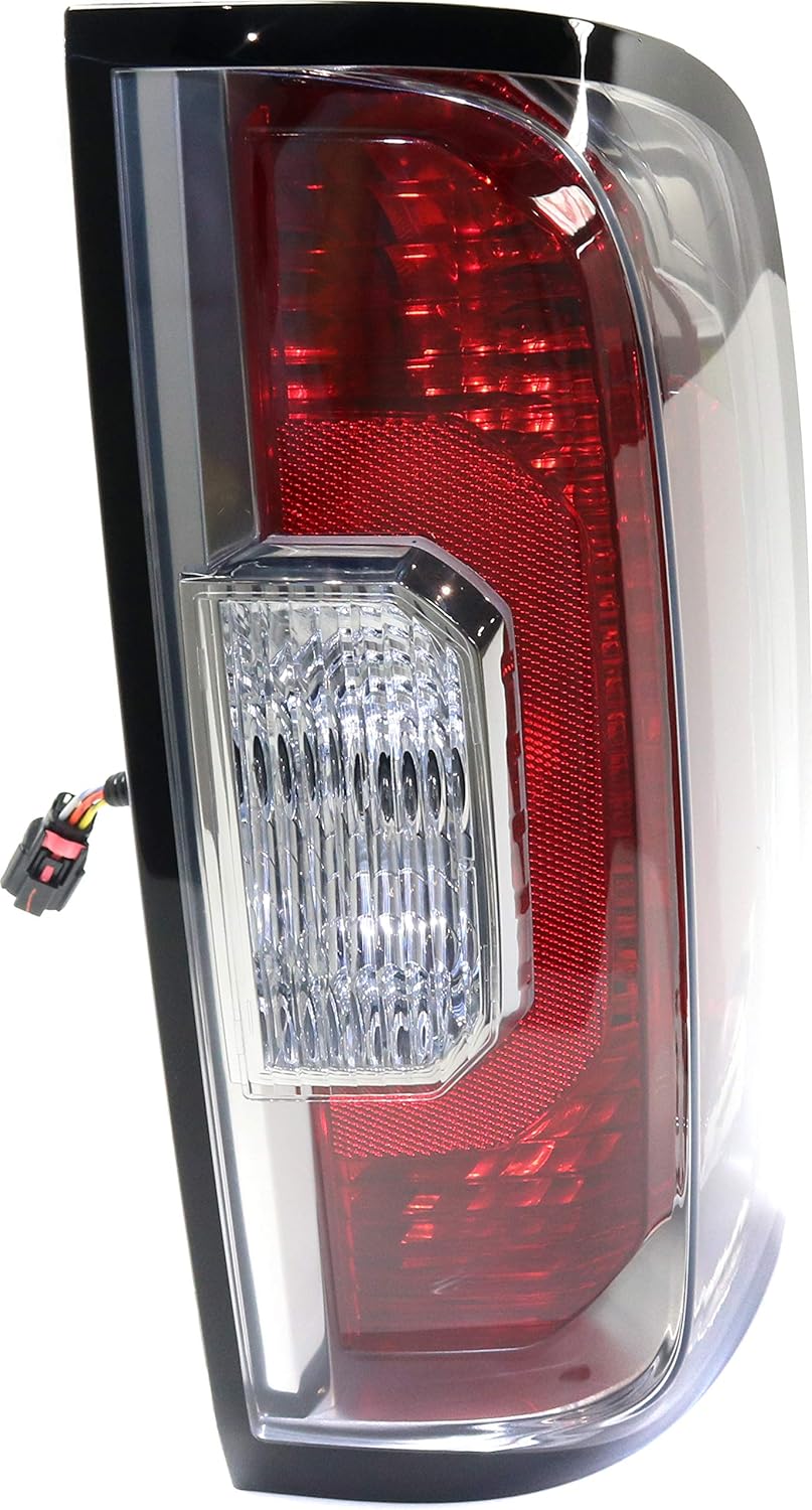 Tail Light Assembly for 2015-2019 GMC Canyon Clear Red Lens Passenger Side D40413