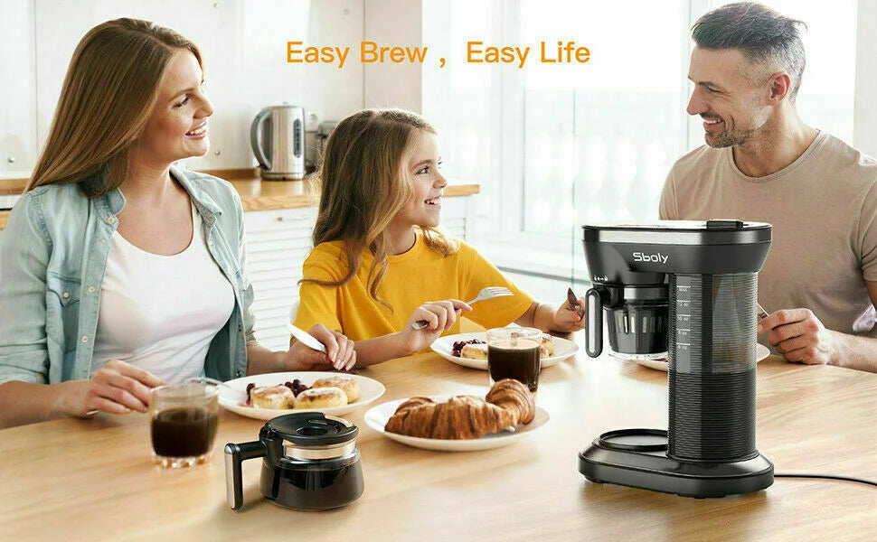 Automatic Coffee Maker & Grinder Single Cup Y46878