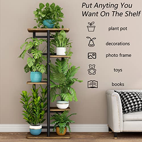 Black 5 Tier Plant Stand C230210