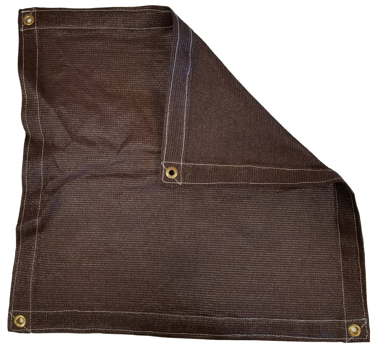 Brown 87% Privacy Mesh Tarp M65573
