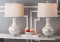 White Capiz Shell Table Lamp Set of 2 L1473