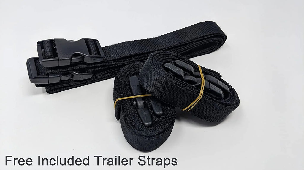 Gray/Black Trailerable Jet Ski Cover with Trailer Straps and Storage Bag T805
