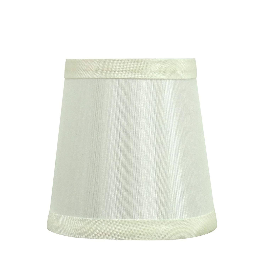 Off White Chandelier Lamp Shade Set 9 Pack F48616