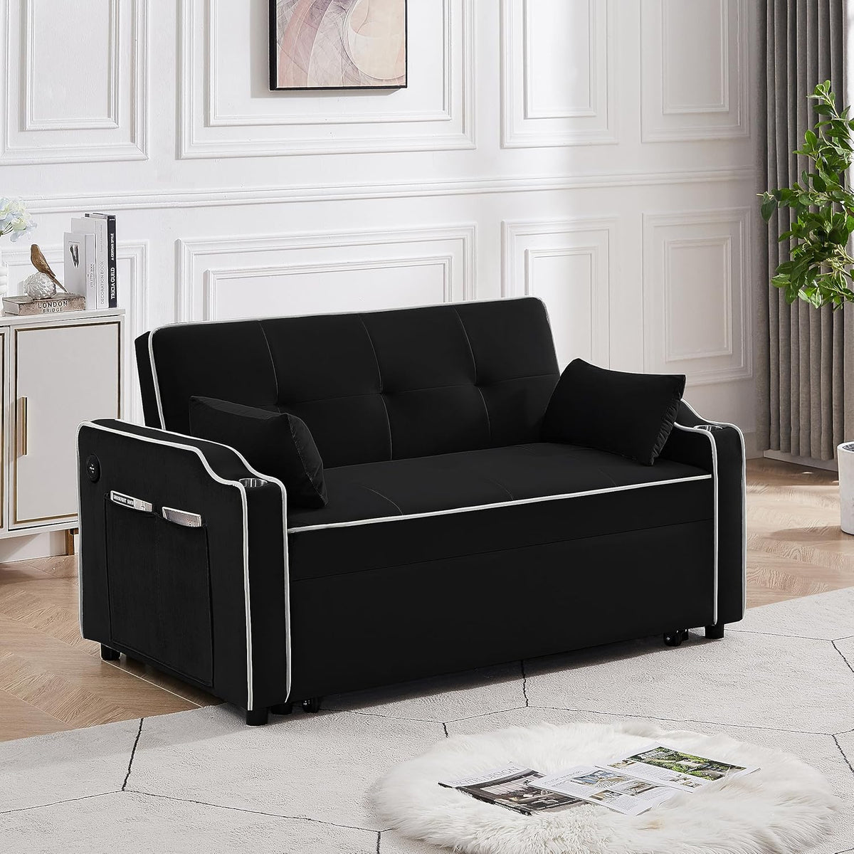 Adjustable Backrest Sofa Bed P98132