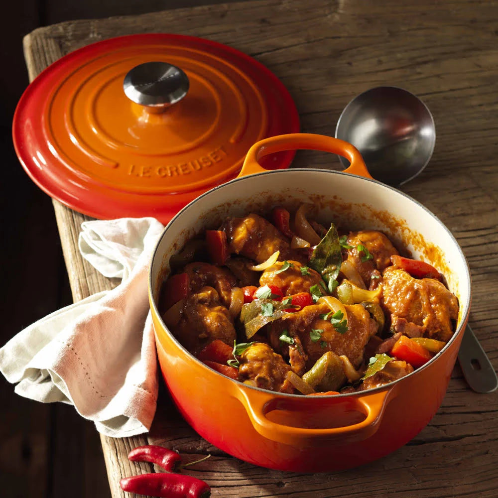 Round Casserole Cast Iron 22 cm Satin Black E230834