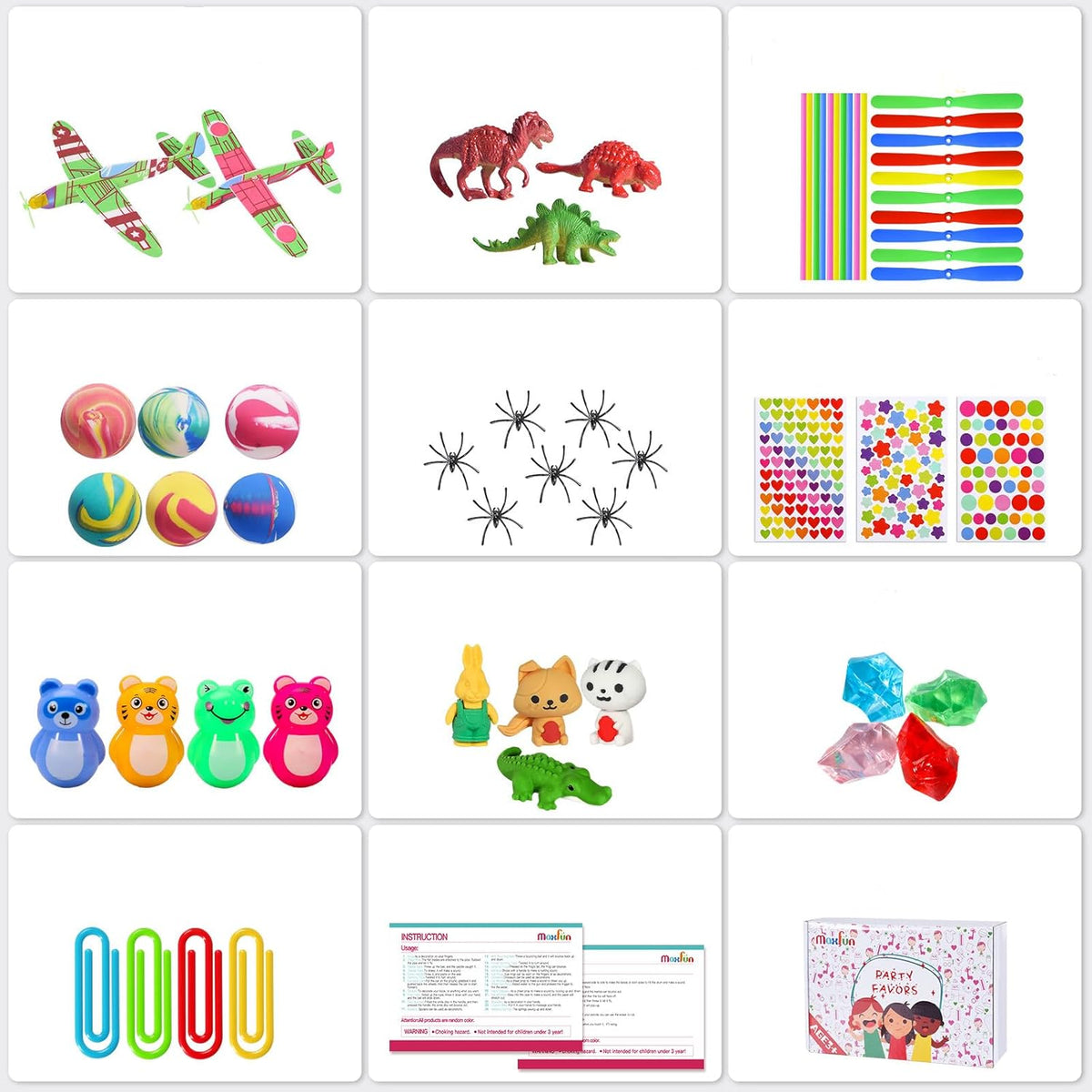 218pcs Party Toys Assortments E40574