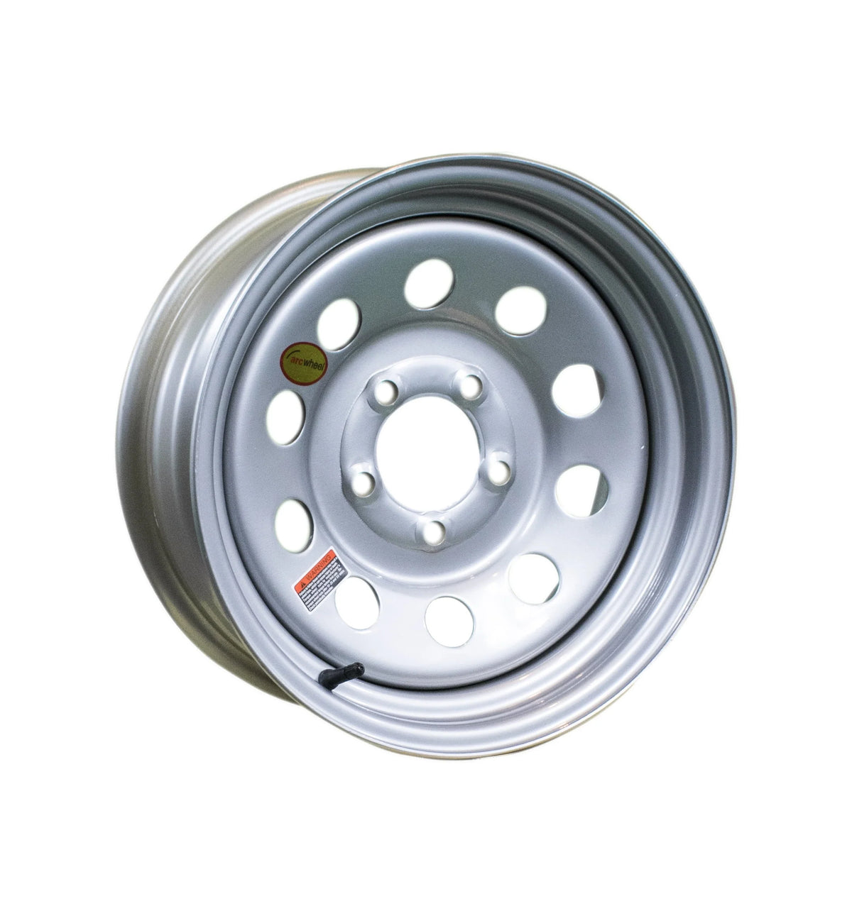 Silver Modular Steel Trailer Wheel 15 X 6 Rim 5 on 4.5 A39513