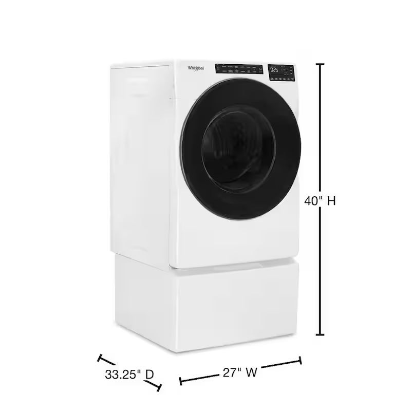 5 cu. ft. Front Load Washer in White L679