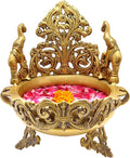 Brass Urli for Floral and Candle Decoration R9381